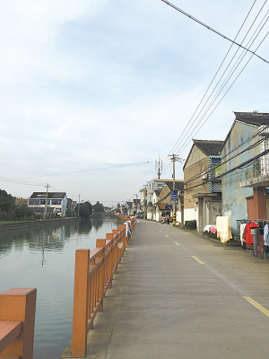 沈氏一族老宅所在地,现鄞州石碶星光村.(王岚 摄)