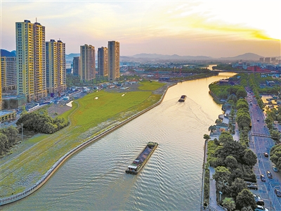 山水城市风光秀美