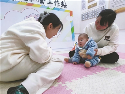 “婴“有所育6月龄宝宝“上学“了!宁波已有19家托育机构开设了乳儿班
